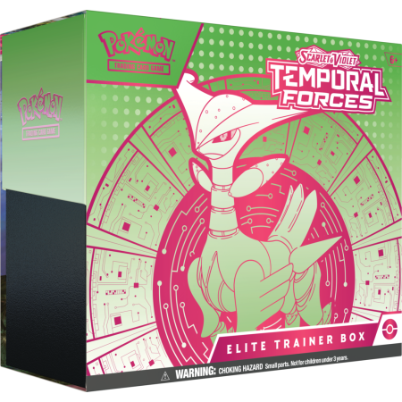 POKEMON SV 05 Temporal Forces Elite  Trainer Box Zielony